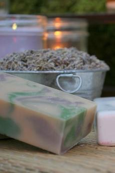 Lavender Sage Goat’s Milk Soap ~ All Natural