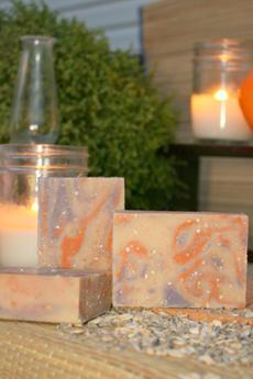 Lavender, Tea Tree, Orange & Oats Goat’s Milk Soap ~ All Natural