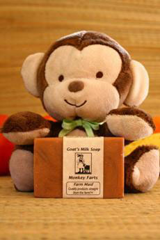 Monkey Farts Goat’s Milk Soap