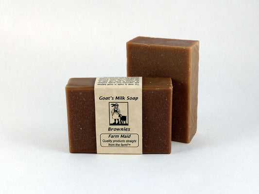 Toot-C-Roll Goat’s Milk Soap (Previously named Brownies)