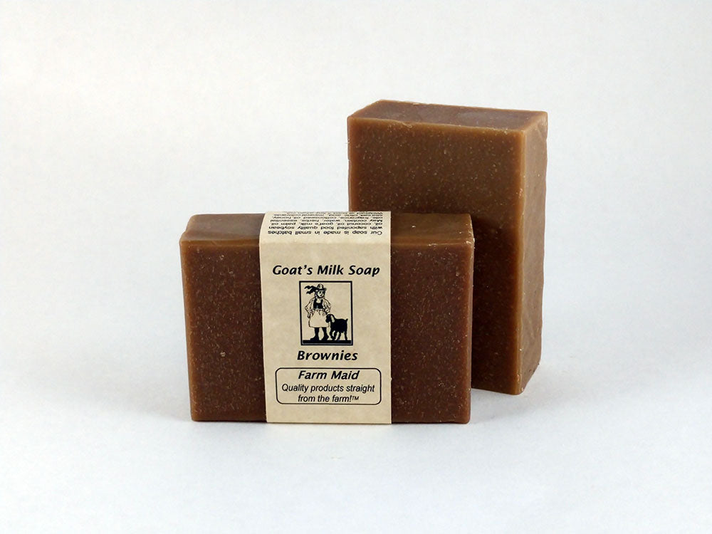 Toot-C-Roll Goat's Milk Soap - Previously named Brownies