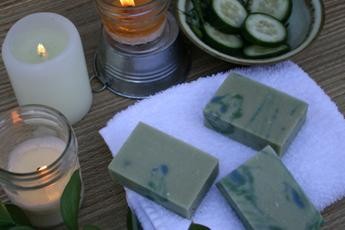 Cucumber Mint Goat’s Milk Soap