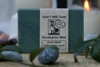 Eucalyptus Mint Goat’s Milk Soap ~ All Natural