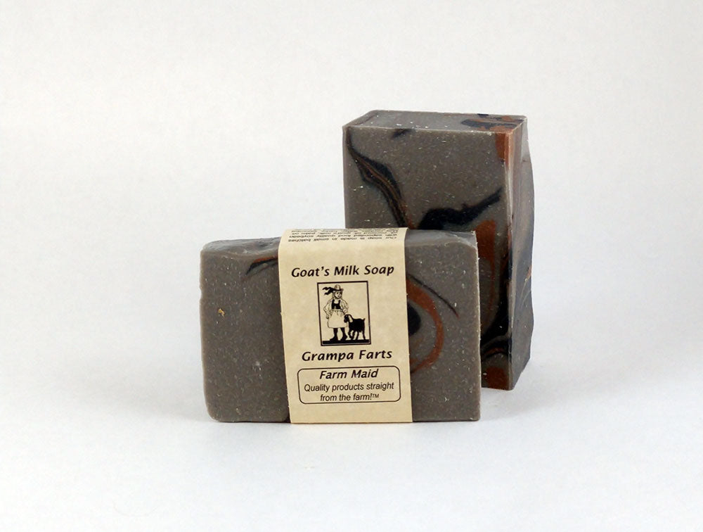 Grampa's Farts Goat's Milk Soap - Previously named Grampa's Pipe