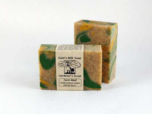 Gardener's Scrub Goat’s Milk Soap ~ All Natural