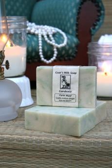 Gardenia Goat's Milk Soap