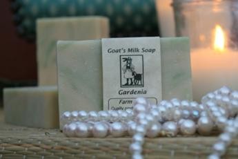 Gardenia Goat’s Milk Soap