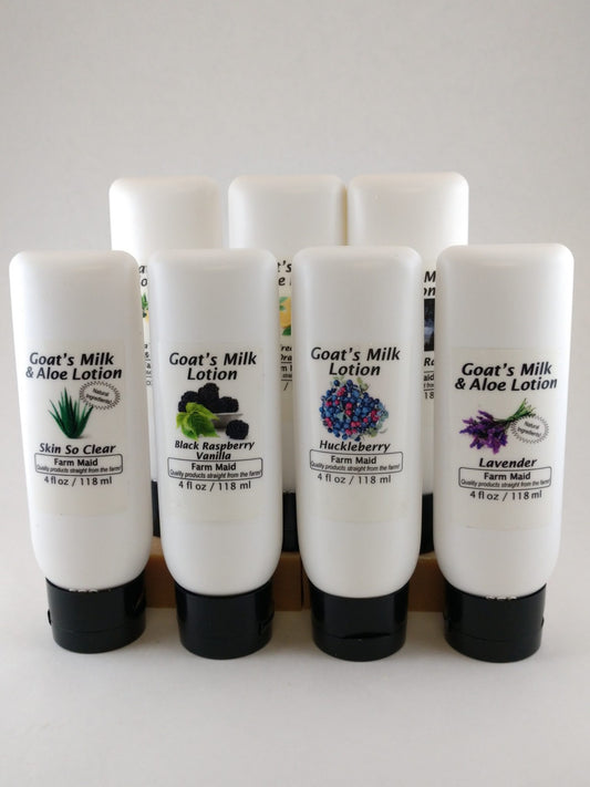 Tea Tree, Mint &amp; Orange Goat's Milk + Aloe Lotion