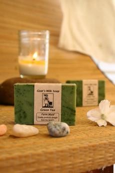 Green Tea Goat's Milk Soap