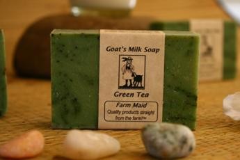 Green Tea Goat’s Milk Soap