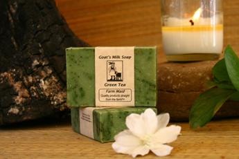 Green Tea Goat’s Milk Soap