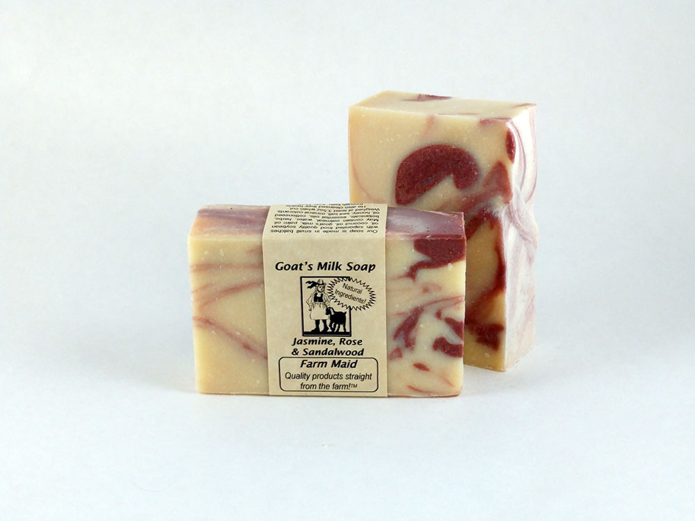 Jasmine, Rose & Sandalwood Goat’s Milk Soap