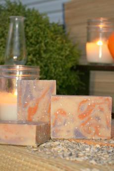 Lavender, Tea Tree, Orange & Oats Goat’s Milk Soap ~ All Natural