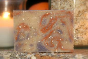 Lavender, Tea Tree, Orange & Oats Goat’s Milk Soap ~ All Natural