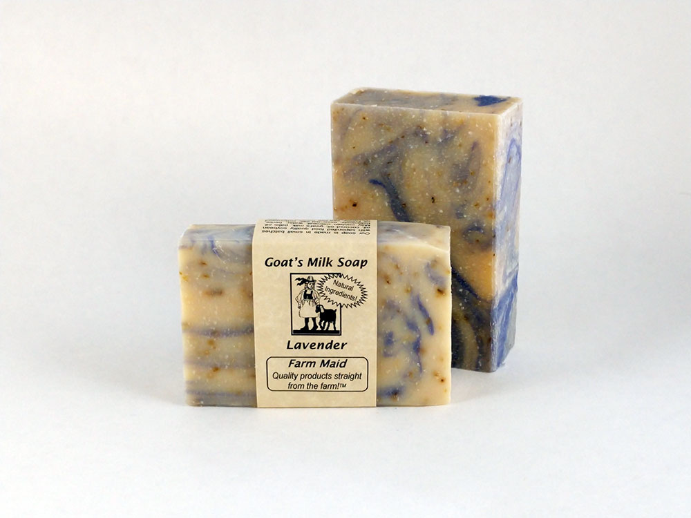 Lavender Goat’s Milk Soap ~ All Natural