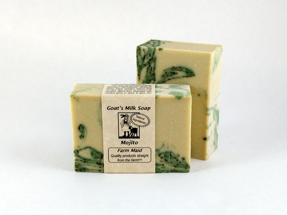 Mojito Goat’s Milk Soap ~ All Natural