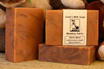 Monkey Farts Goat's Milk Soap