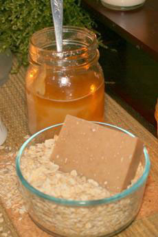 Oatmeal &amp; Honey Goat's Milk Soap ~ All Natural