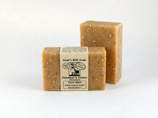 Oatmeal &amp; Honey Goat's Milk Soap ~ All Natural