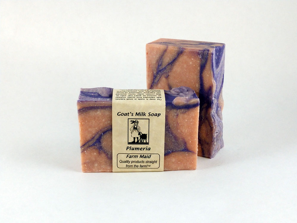 Plumeria Goat's Milk Soap