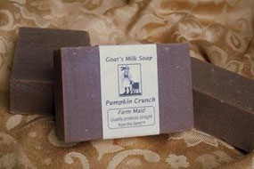 Pumpkin Crunch Goat's Milk Soap