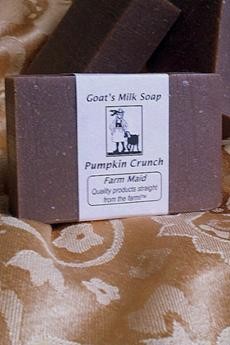 Pumpkin Crunch Goat's Milk Soap