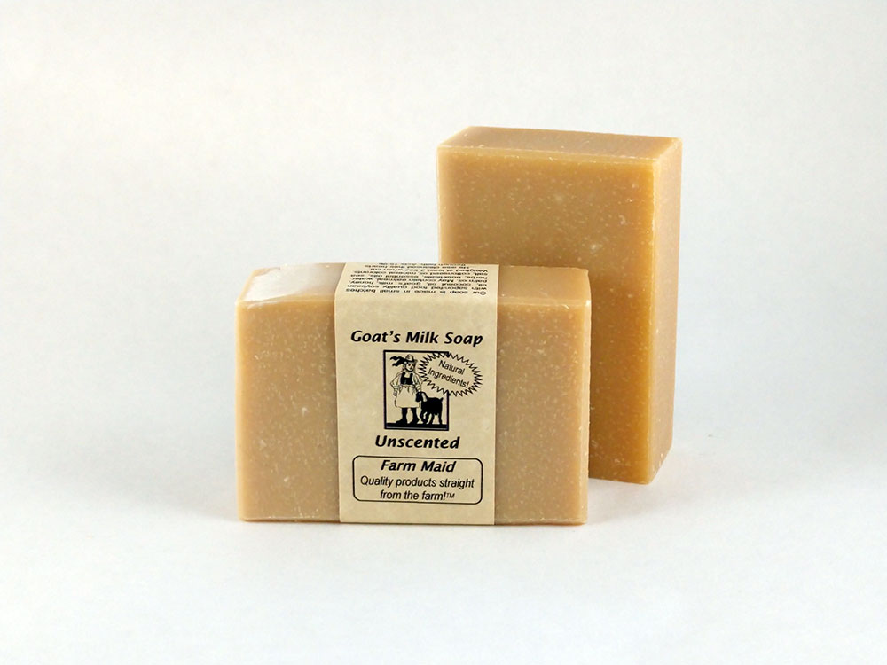 Unscented Milk &amp; Honey Goat's Milk Soap ~ All Natural