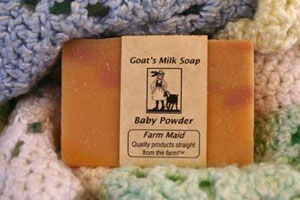 Baby Farts Goat's Milk Soap (Previously labeled as Baby Powder)