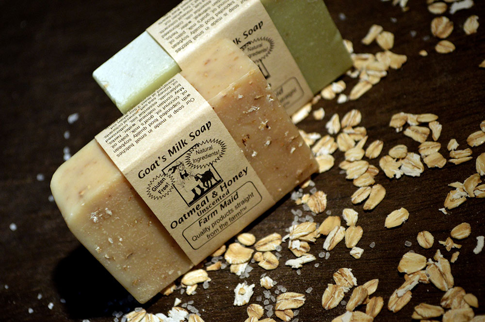 Oatmeal &amp; Honey Goat's Milk Soap ~ All Natural