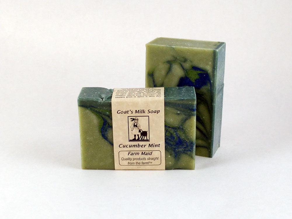 Cucumber Mint Goat's Milk Soap