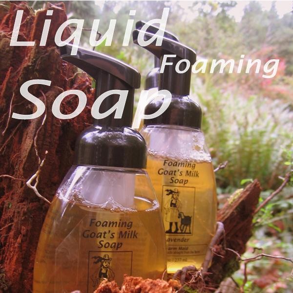 Lavender Foaming Goat's Milk Soap ~ All Natural